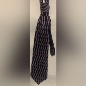 Stonehenge Mens 100% Silk Tie Stars Stripes USA American Flag Necktie Handmade